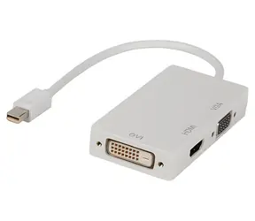 Valueline Multi-Adapter Mini DisplayPort / Reduzierstück / DVI, VGA, HDMI