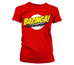 The Big Bang Theory: Bazinga Damen-T-Shirt M / Damen