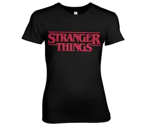 Stranger Things Logo T-Shirt Damen L / Damen
