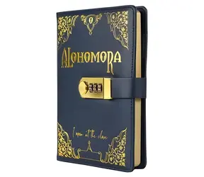 Harry Potter Alohomora Notizbuch mit Schloss / Notizbuch / Lizenzdesign