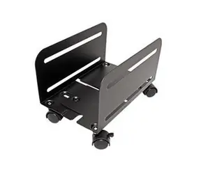 Value PC-Halterung 119-209 mm schwarz / PC-Halterung / Metall / Räder