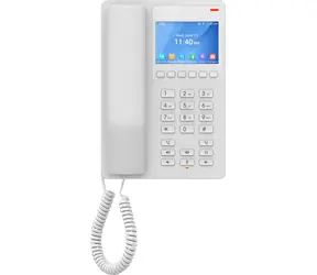 Grandstream GHP630 weiß / VoIP-Telefon / Hotel / 2x SIP-Konten / PoE / 3,5"-LCD