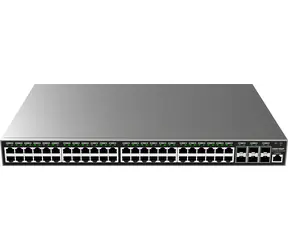 Grandstream GWN7806P / Switch / L2+ Managed / 48x RJ45 1Gb PoE+ / 6x SFP+ / stapelbar