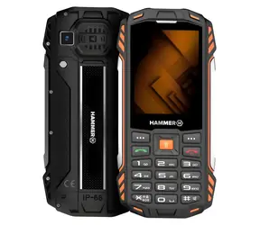 MyPhone Hammer Power PLUS orange / Tastenhandy / 2,8" IPS-Display / IP68 / 3000 mAh Akku / Dual-SIM
