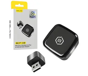 Blavec BCP-03 schwarz / Kabelloser Kfz-Adapter / CarPlay / Android Auto