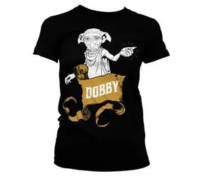 Harry Potter Dobby T-Shirt Damen Größe M / Damen / Schwarz