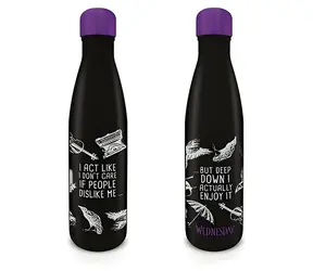 Mittwochs-Mir-egal-Flasche / Edelstahlflasche / 540 ml