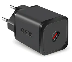 SBS GaN USB-C Reiseadapter Schwarz / Reiseadapter / PD / 45 W