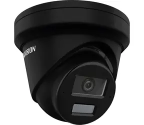 HIKVISION DS-2CD2343G2-LI2U (2,8 mm) schwarz / IP-Kamera / Turret / 4 MP / ColorVu AcuSense / IR/LED 30 m / Mikrofon / IP67