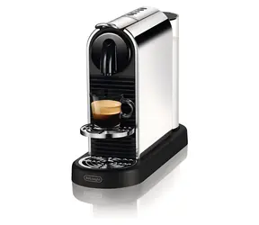 DeLonghi EN220.M Citiz Platinum / Kapselkaffeemaschine / Nespresso / 1260 W