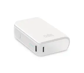 SBS NanoTube weiß / Powerbank / 10.000 mAh / 10 W / 2x USB-C/USB-A / Intelligentes Laden