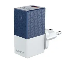 LDNIO PA307 weiß/blau / Reiseladegerät mit Powerbank / 2600 mAh