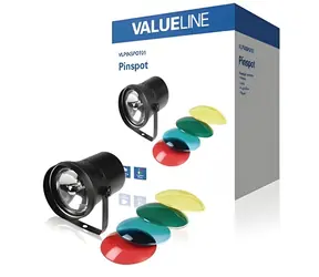 Valueline VLPINSPOT01 / Spot-Scheinwerfer