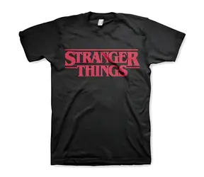 Stranger Things Logo T-Shirt Herren XL / Herren