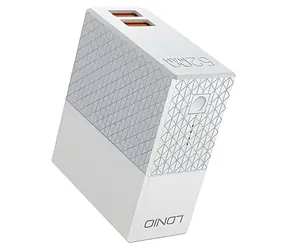 LDNIO PA606 weiß-grau / Reiseladegerät / Powerbank / 5200 mAh