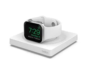 Belkin BOOST CHARGE PRO weiß / Kabelloses Ladegerät / Apple Watch / tragbar