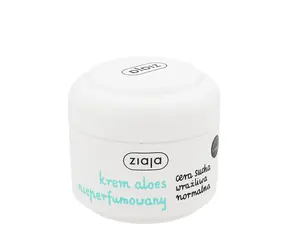 Ziaja Aloe Feuchtigkeitsspendende Gesichtscreme, unparfümiert, 50 ml