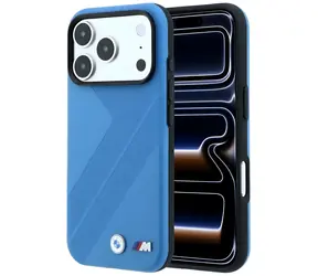 BMW M Tire Track Logo blau / Rückseite / MagSafe / iPhone 18 Pro Max, 17 Pro Max