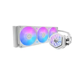 Cooler Master MasterLiquid Atmos II VRM 360 weiß / AIO-Wasserkühlung / 3x 120 mm / ARGB / LGA1851 / AM5