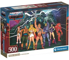 Clementoni Puzzle Impossible: Masters of the Universe / 500 Teile / 49 x 36 cm