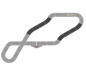 Carrera Erweiterungsset 4 26959 / Streckenteile / EVO, D132, D124 / 4X Gerade, 4X Kurve 1/60°