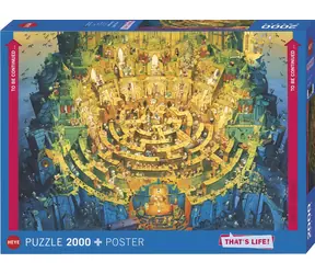 HEYE Puzzle That's Life: Deep / 2000 Teile / 97 × 69 cm