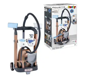 Smoby Trolley für kleine Reinigungskräfte mit einem Rowenta Staubsauger / von 3 bis 6 Jahren