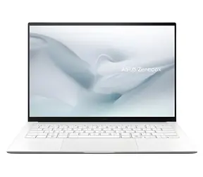 Asus Zenbook S 14 OLED weiß / Notebook / 14" 2,8 kT / Intel Core Ultra 7 355 / 32 GB / 1 TB SSD / Windows 11