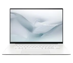 Asus Zenbook S 16 OLED weiß / Notebook / 16" 3K T / AMD RYZEN AI 7 445 / 32 GB / 1 TB SSD / Windows 11