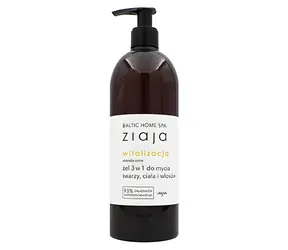 Ziaja Baltic Home Spa Vitality Duschgel für Gesicht, Körper und Haar 500 ml