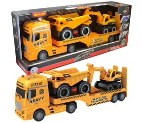 SPARKYS CITY SERVICE CAR Traktor / 1:12 / mit Bagger und LKW / ab 3 Jahren