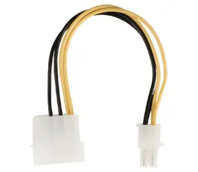 Valueline Reduktionskabel P4 - Molex / Reduktionskabel / 0,15 m / verschiedene Farben