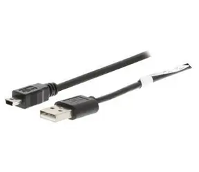 Valueline USB-A - Mini-USB B schwarz / USB-Kabel / USB 2.0 / 1 m