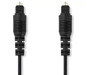 Valueline Toslink (M) - Toslink (M) schwarz / Optisches Audiokabel / 2 m