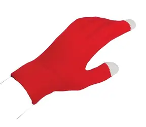Rote Touchscreen-Handschuhe für Damen / Handschuhe / 18 x 11 cm