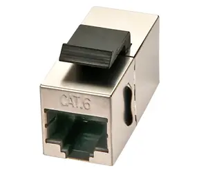Lindy Keystone-Stecker Cat.6 STP schwarz / Keystone-Stecker / RJ-45 / Geschirmt