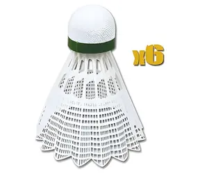 Spokey AIR TEC / Badmintonbälle / 6 Stück / Nylon