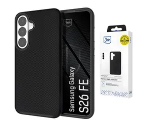 3mk Fortis MagCase für Samsung Galaxy S26 FE, schwarz / Schutzhülle / MagSafe