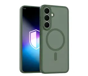 3mk Misty MagCase grün / Rückseite / Samsung Galaxy S26 FE / MagSafe