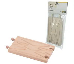 SPARKYS BABU Doppelspur-Geradebahn / 15 cm / Holz / ab 3 Jahren