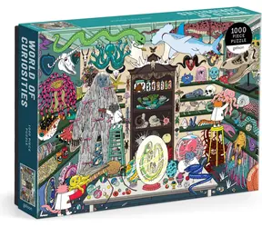 Galison Puzzle Welt der Kuriositäten / 1000 Teile
