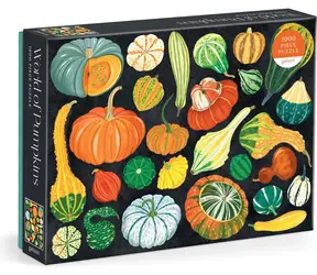 Galison Puzzle Welt der Kürbisse / 1000 Teile / 68,6 × 50,8 cm