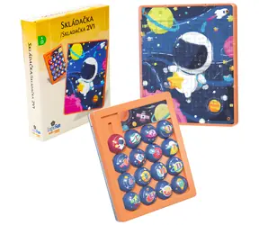 SPARKYS Puzzle Huarong Road 4 blau / ab 3 Jahren