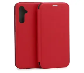 Beline Book Magnetische Hülle für Samsung Galaxy M15, rot / Klapphülle / Magnetverschluss