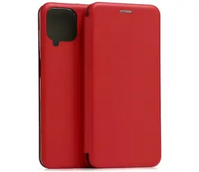 Beline Book Magnethülle für Samsung Galaxy M33 5G, rot / Hülle im Buchstil / Magnetverschluss / Kartenfächer