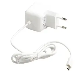 Valueline USB-Ladegerät 230V Micro-USB, weiß / Ladegerät / 2,1 A / Kabel 1 m
