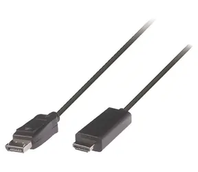 Valueline DisplayPort - HDMI schwarz / Adapterkabel / 3 m