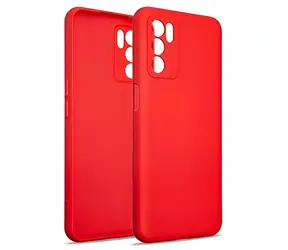 Beline Silikonhülle rot / Hülle / Silikon / Oppo A16, A16s, A16K
