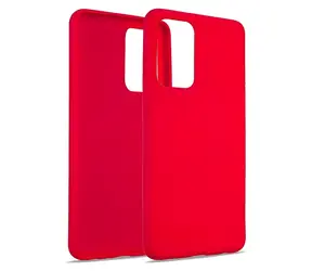 Beline Silikonhülle für Samsung Galaxy M11 (SM-M115) rot / Schutzhülle / Silikon / kabelloses Laden