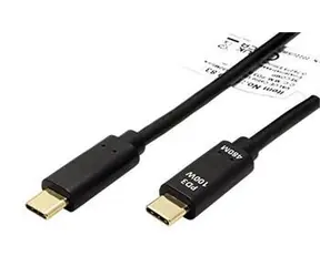 Value USB-C(M)-Kabel - USB-C(M) PD 100W, 2 m, schwarz / Kabel / USB 2.0